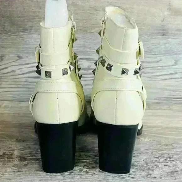 Steve Madden Conran Womens Studded Boots Botties - Picture 7 of 16